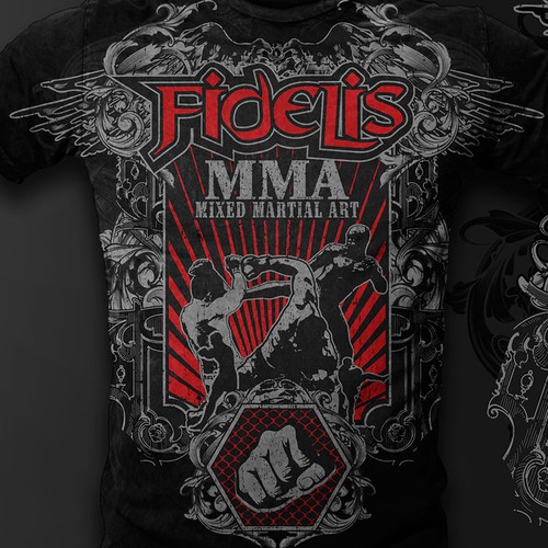  I Am A MMA Fighter Design for a MMA Fighter Camiseta : Ropa,  Zapatos y Joyería