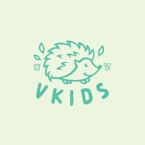Church logo with the title 'Vkids'
