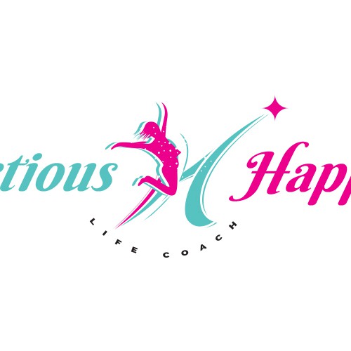 Coach brand with the title 'Create a whimsical happy design for a life coach - maybe birds/trees/flowers/butterflies hippee bus peace love sign'