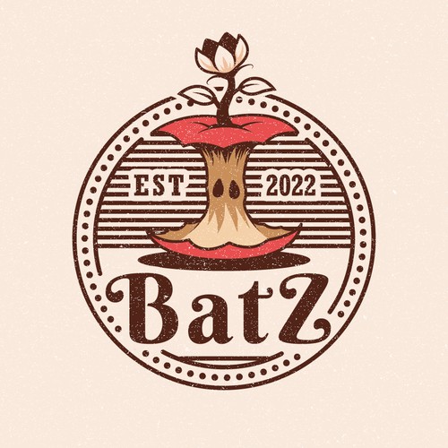 Antique logo with the title 'Batz'