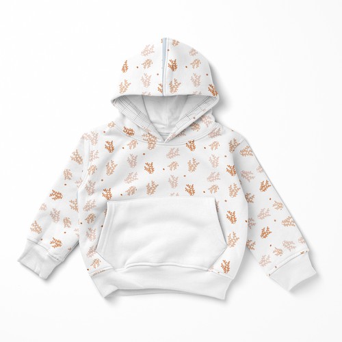Coral design with the title 'kids pattern'