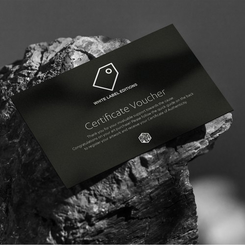 Voucher design with the title 'Certificate Voucher'