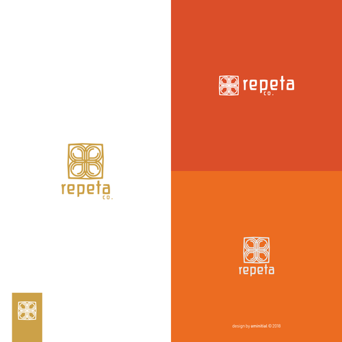 Mandala logo with the title 'repeta co.'