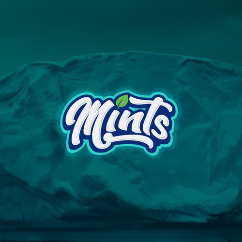 Hand-drawn logo with the title 'Logo for a new Vape Line'