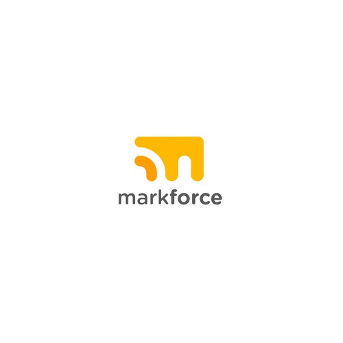 Font logo with the title 'Mark Force'