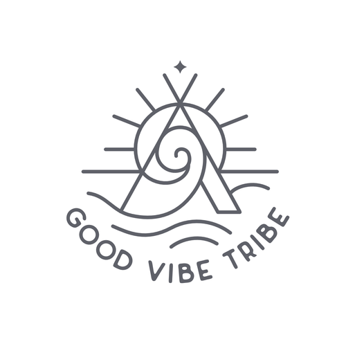 Boho chic design with the title 'Logo Design'