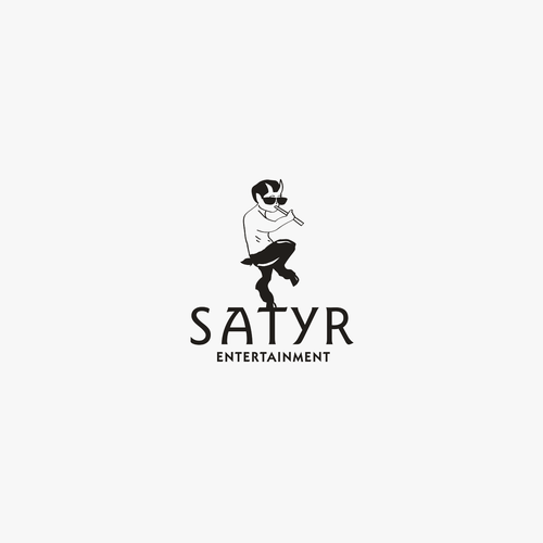 Sunglasses design with the title 'Music entertainment logo'