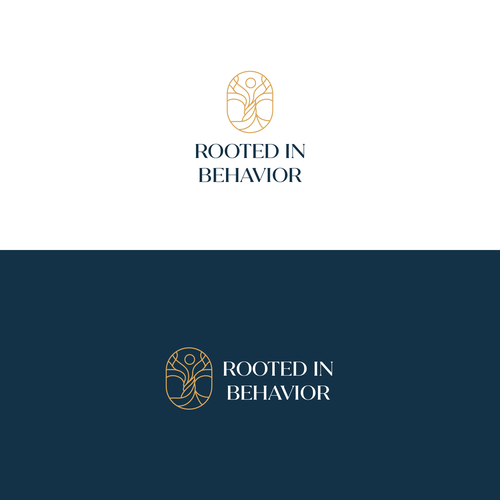 Man logo with the title 'Rooted in Behavior'