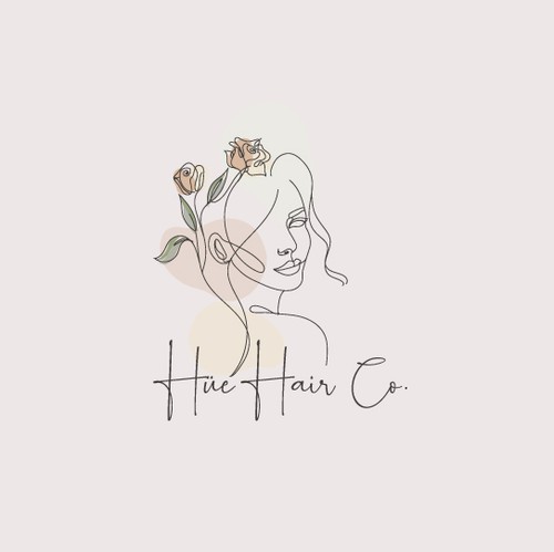 Skin care design with the title 'logo design for Hair Co. '
