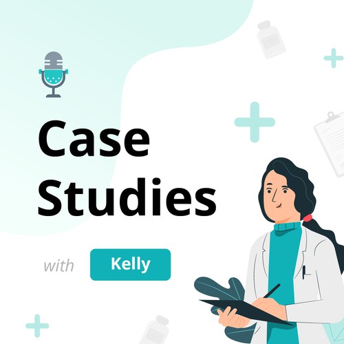 Case study design with the title 'Medical podcast'