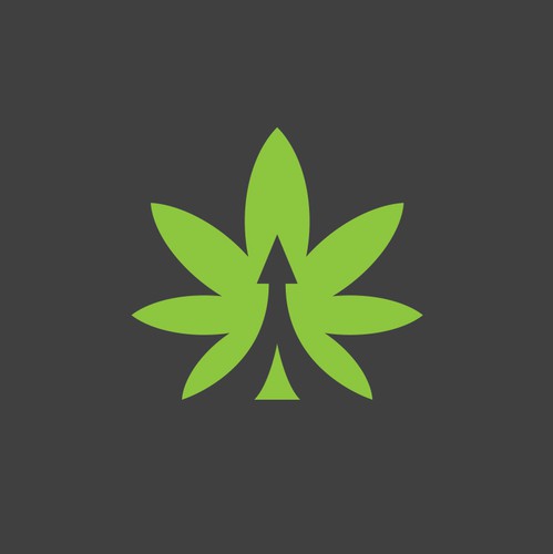 Cool weed logo with the title 'Invest in Weed'
