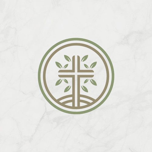 Christmas logo with the title 'Logo Design for Tigard Community Friends Church'