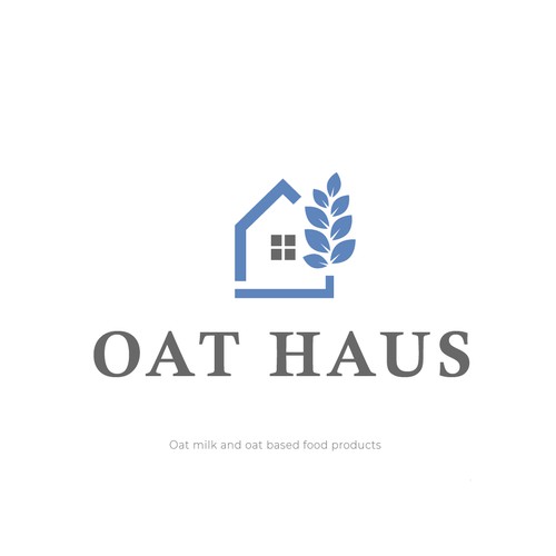 Milk logo with the title 'Oat Haus'