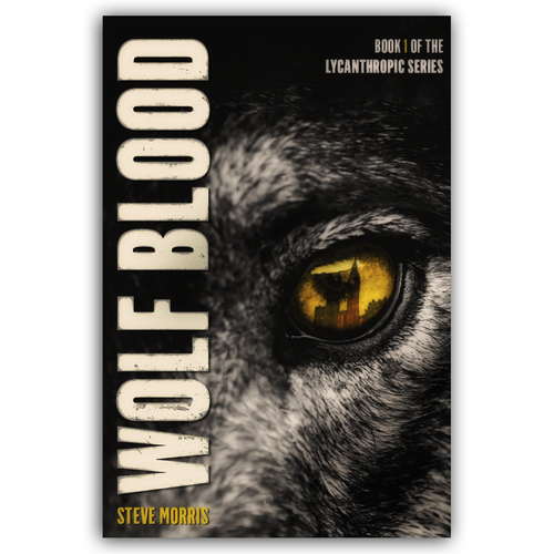 Grunge book cover with the title 'Book cover design'