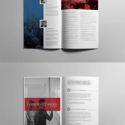 Design elegant Information Booklet for ActionCOACH