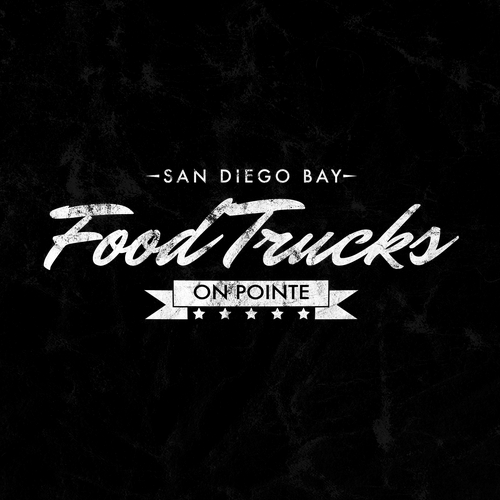 San Diego logo with the title 'Food Trucks On Pointe Contest Entry'