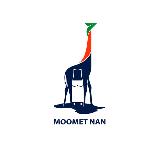 African logo with the title 'moomet nan'