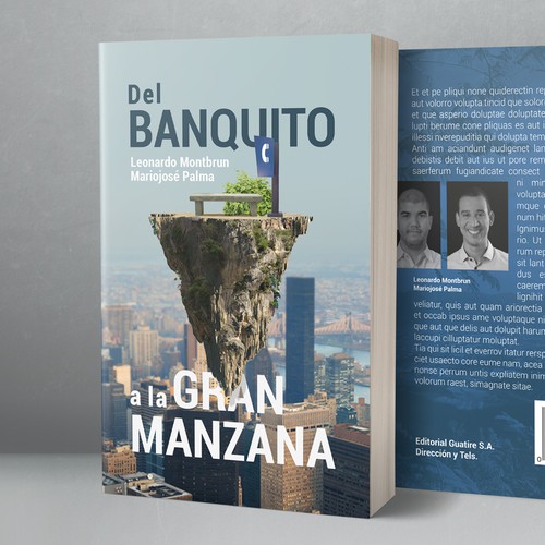 NYC design with the title 'Relato bibliográfico'