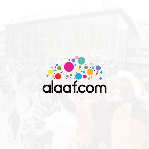 Celebration logo with the title 'Colorful Celebration Logo'