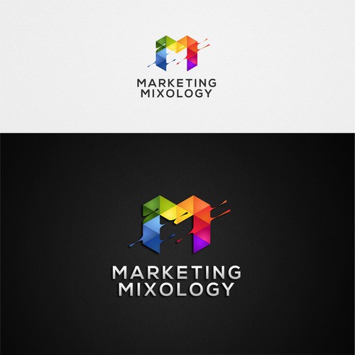 M design with the title 'marketing firm logo'