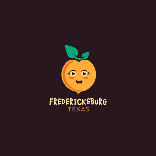 Peach logo with the title 'Peach design for children'