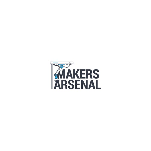 Engineering brand with the title 'MAKERS ARSENAL'