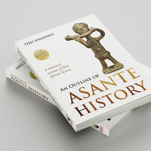 History book cover with the title 'An outline of Asante History'
