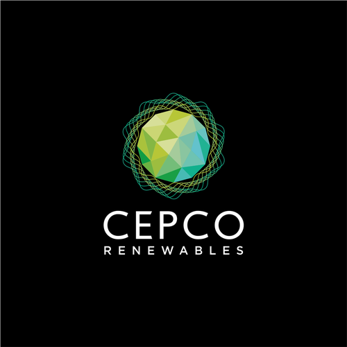 Electrical logo with the title 'Vibrant logo for CEPCO RENEWABLES'