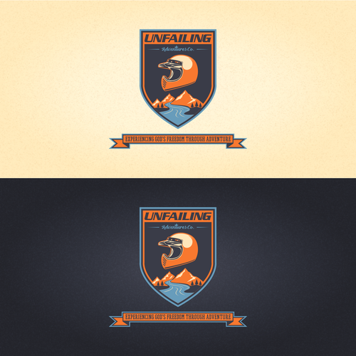 Outdoor logo with the title 'Motorcycle Adventure'