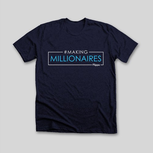 Accounting t-shirt with the title 'flippa'