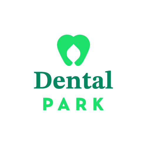 Dental brand with the title 'Modern logo for a park-themed dental practice'