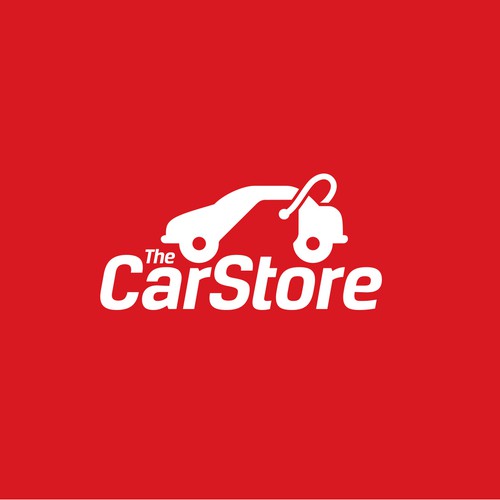 Road design with the title 'Logo for Car Store'