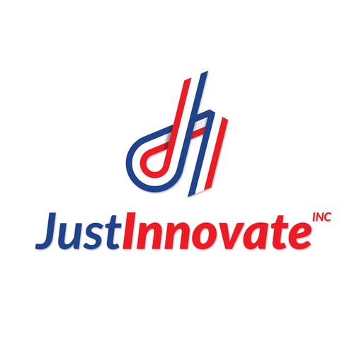 Innovative logo with the title 'Logo Concept for Just Innovate'
