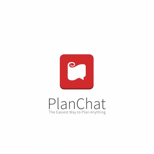Chat logo with the title 'Trip Planning App'