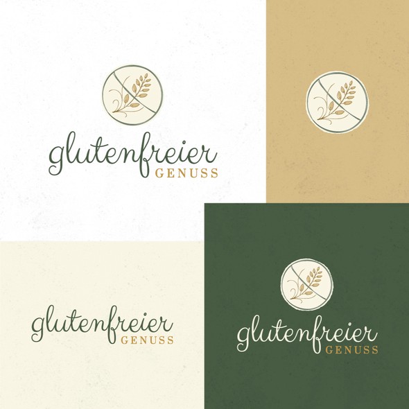 Online store brand with the title 'Glutenfreier Genuss'