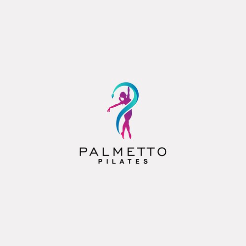 Mindfulness logo with the title 'PALMETTO PILATES'