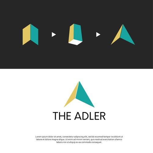 Shape brand with the title 'Adler'
