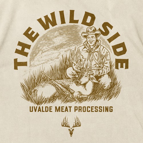 Hunter design with the title 'THE WILD SIDE'