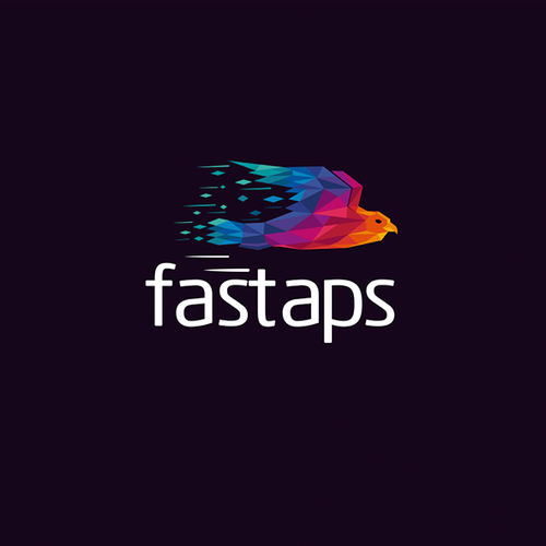 Falcon logo with the title 'Create the Logo for the Next Major APP Launch this Year'