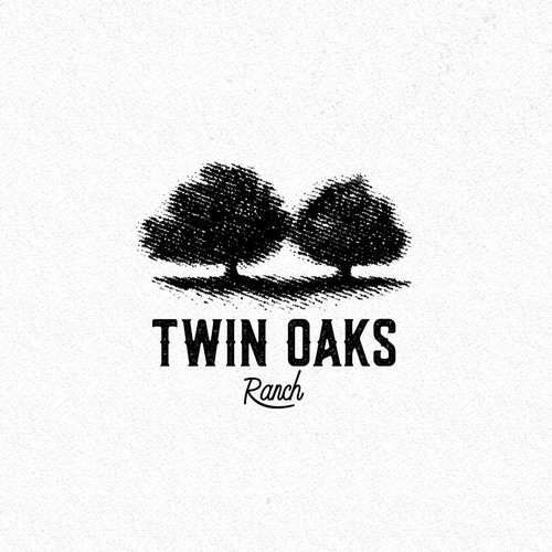 Twin logo with the title 'Twin Oaks Ranch'