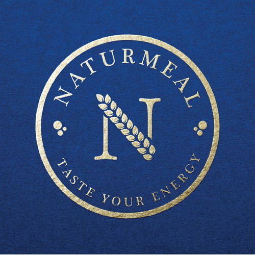 Smoothie logo with the title 'NATURMEAL'