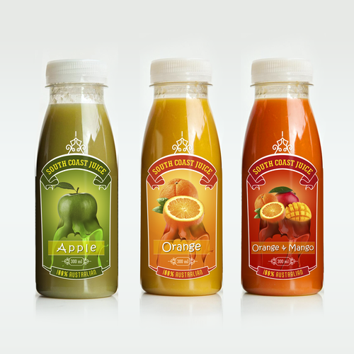 Design professional juice bottle label by Tayebah_iqbal