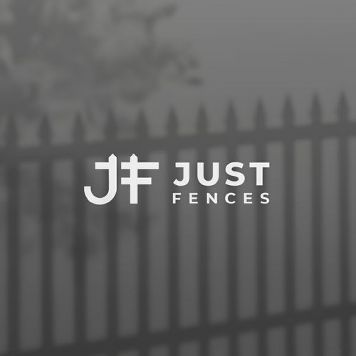 Fence design with the title 'JF Fenceworks'