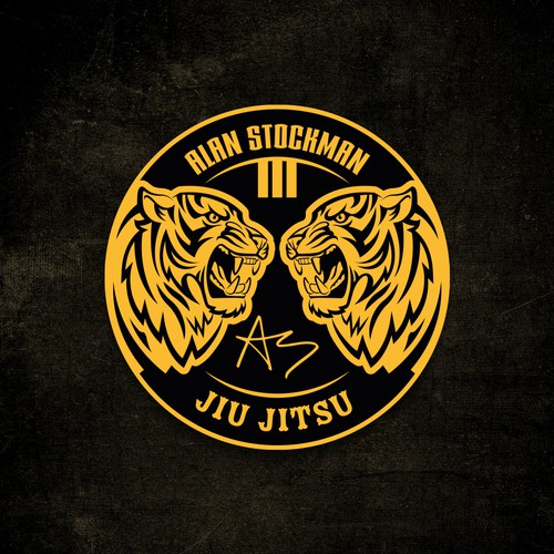 Jiu-jitsu logo with the title 'Stockman Jiu Jitsu'
