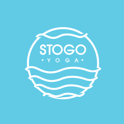 Peaceful logo with the title 'Clean and Neat logo For a Yoga Institue'