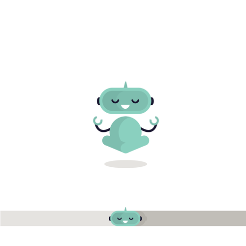 Bot logo with the title 'Meditative Bot'