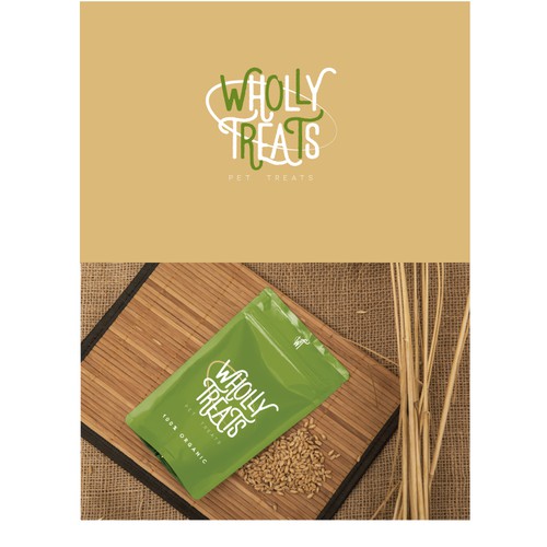 Pet brand with the title 'Bold Logo For Pet Wholesome Food'