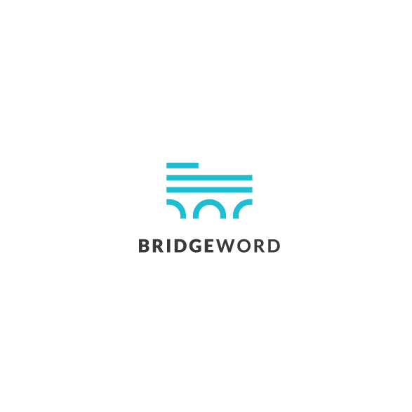 Word logo with the title 'BridgeWord'