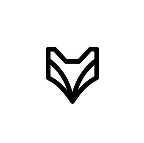 Fox design with the title 'fox monoline'