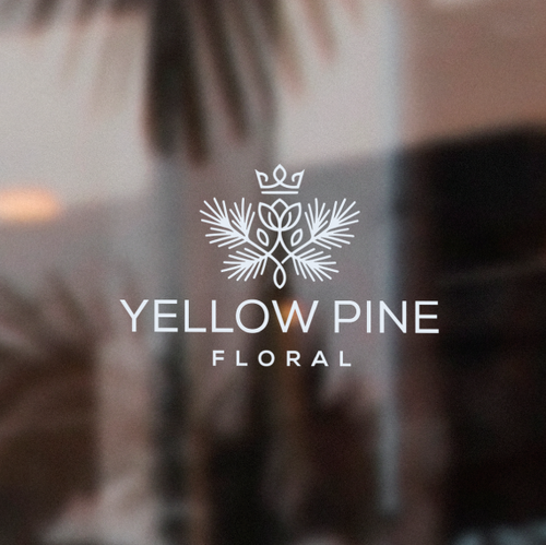 Design with the title 'Minimal Botanical Brand Mark'